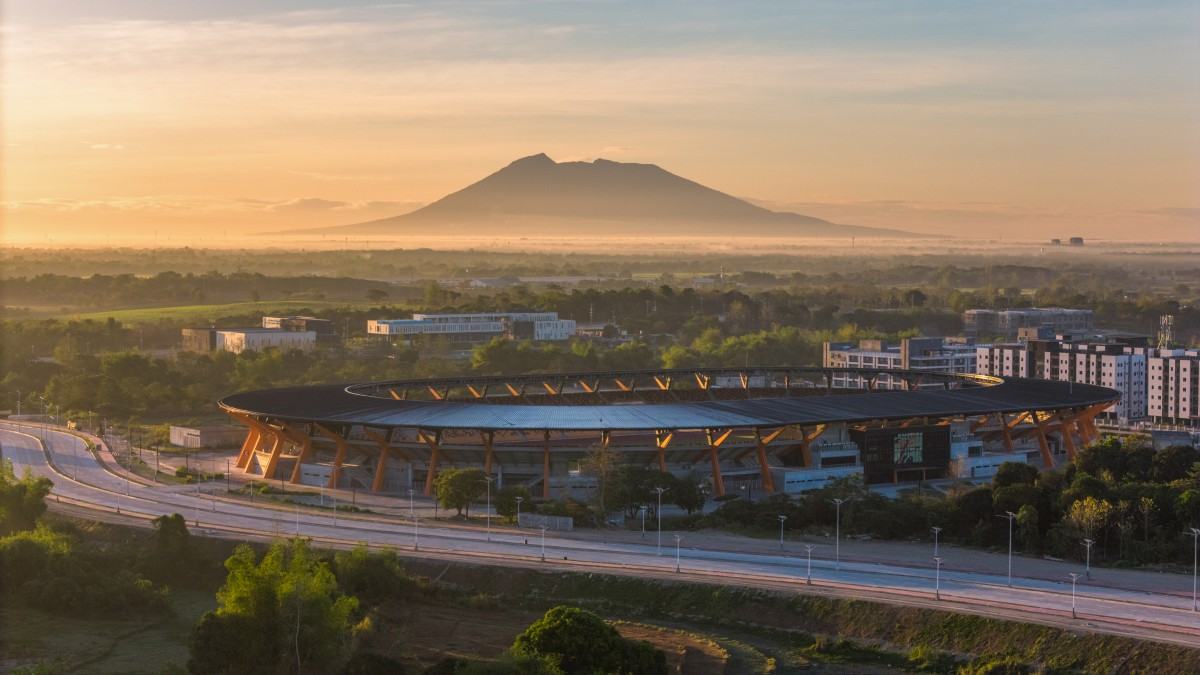 New Clark City aerial view